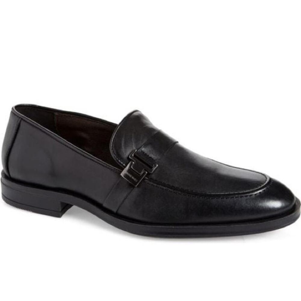 Bruno Magli Pablo Buckle Strap Loafer Size 9 New